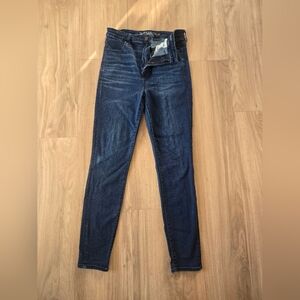 American Eagle Outfitters Dark Blue Straight Jeans